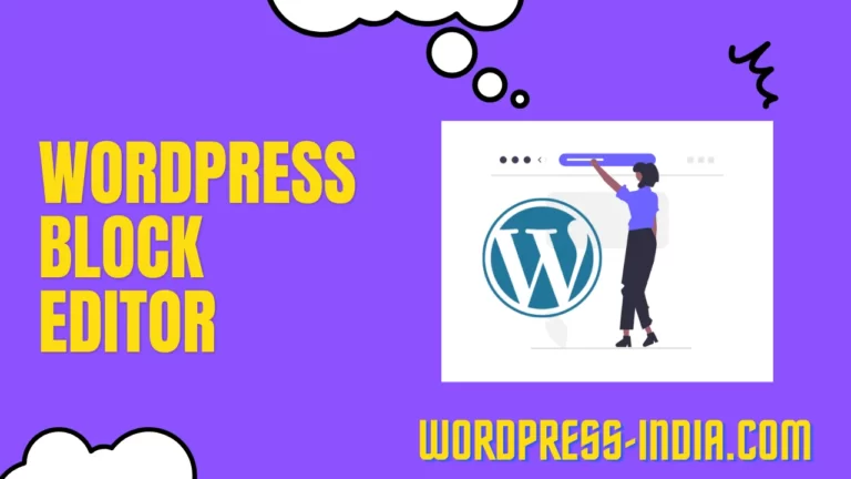 Wordpress Block Editior